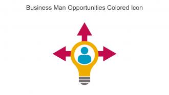 Business Man Opportunities Colored Icon In Powerpoint Pptx Png And Editable Eps Format