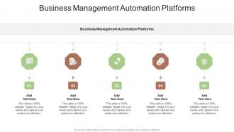 Business Management Automation Platforms In Powerpoint And Google Slides Cpb