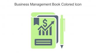 Business Management Book Colored Icon In Powerpoint Pptx Png And Editable Eps Format