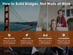Business management building bridges teamwork inclusion diversity