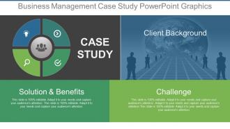 Business management case study powerpoint graphics