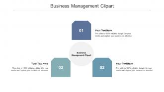 Business management clipart ppt powerpoint presentation infographic template ideas cpb
