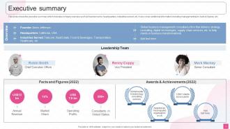 Business Management Consultancy Company Profile Powerpoint Presentation Slides