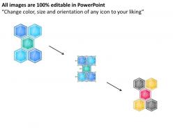 66706434 style cluster hexagonal 5 piece powerpoint presentation diagram infographic slide