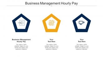 Business Management Hourly Paycpb Ppt Powerpoint Presentation Portfolio Tips Cpb