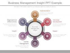 Business management insight ppt example