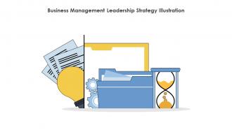 Business Management Leadership Strategy Illustration