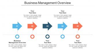 Business Management Overview Ppt Powerpoint Presentation Show Graphics Example Cpb