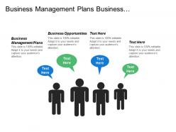 Business management plans business opportunities customer satisfaction strategic management cpb