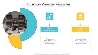Business Management Salary In Powerpoint And Google Slides Cpb