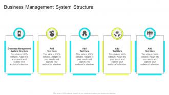 Business Management System Structure In Powerpoint And Google Slides Cpb