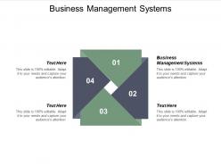 Business management systems ppt powerpoint presentation show portrait cpb