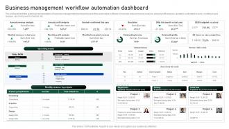 Business Management Workflow Automation Impact Of Automation On Business