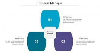 Business Manager Ppt Powerpoint Presentation Styles Outfit Cpb