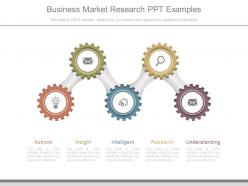 Business market research ppt examples