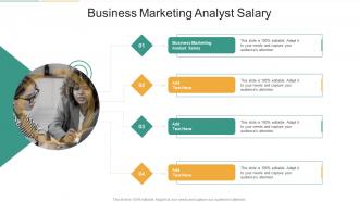 Business Marketing Analyst Salary In Powerpoint And Google Slides Cpb