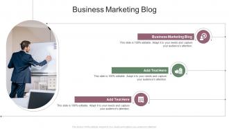 Business Marketing Blog In Powerpoint And Google Slides Cpb