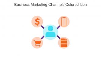 Business Marketing Channels Colored Icon In Powerpoint Pptx Png And Editable Eps Format