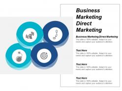 Business marketing direct marketing ppt powerpoint presentation file professional cpb