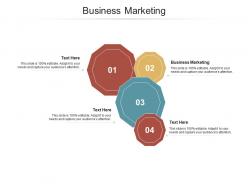 Business marketing ppt powerpoint presentation icon graphics cpb