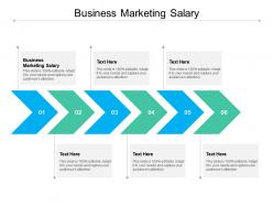 Business marketing salary ppt powerpoint presentation templates cpb