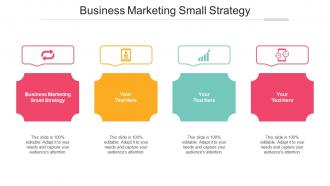 Business Marketing Small Strategy Ppt Powerpoint Presentation Example 2015 Cpb
