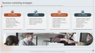 Business Marketing Strategies Strategic Management Advisory Company Profile