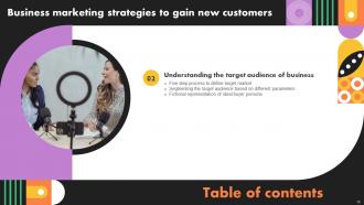 Business Marketing Strategies To Gain New Customers Powerpoint Presentation Slides MKT CD V Impactful Ideas