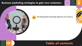 Business Marketing Strategies To Gain New Customers Powerpoint Presentation Slides MKT CD V Informative Ideas