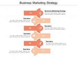 Business marketing strategy ppt powerpoint presentation file templates cpb
