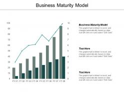 Business maturity model ppt powerpoint presentation outline gallery cpb