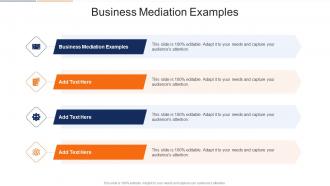 Business Mediation Examples In Powerpoint And Google Slides Cpb