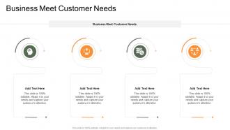 Business Meet Customer Needs In Powerpoint And Google Slides Cpb