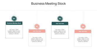 Business Meeting Stock In Powerpoint And Google Slides Cpb