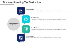 Business Meeting Tax Deduction Ppt PowerPoint Presentation Portfolio Gallery Cpb