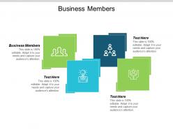 Business members ppt powerpoint presentation pictures templates cpb