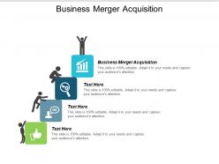 Business merger acquisition ppt powerpoint presentation gallery brochure cpb