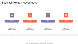 Business Mergers Advantages In Powerpoint And Google Slides Cpb