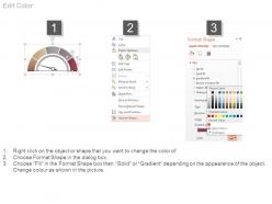 Business metrics dashboard diagram powerpoint templates