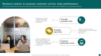 Business Metrics To Measure Customer Service Team Performance