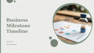 Business Milestone Timeline PPT Information AT