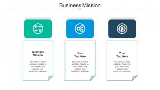 Business mission ppt powerpoint presentation model example file cpb