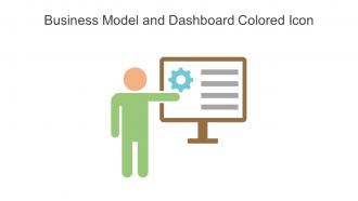 Business Model And Dashboard Colored Icon In Powerpoint Pptx Png And Editable Eps Format