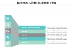 Business model business plan ppt powerpoint presentation slides introduction cpb