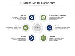 Business model dashboard ppt powerpoint presentation layouts images cpb