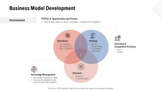 Business model development environment ppt professional