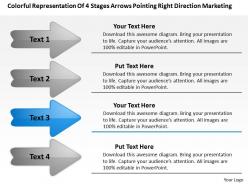 Business model diagrams right direction marketing powerpoint templates ppt backgrounds for slides
