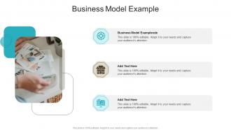 Business Model Example In Powerpoint And Google Slides Cpb