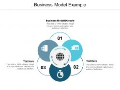 Business model example ppt powerpoint presentation gallery mockup cpb