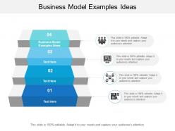 Business model examples ideas ppt powerpoint presentation model information cpb